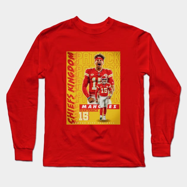 Mahomes 15 Long Sleeve T-Shirt by NFLapparel